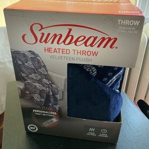 Sunbeam Heater Throw - Velveteen Plush